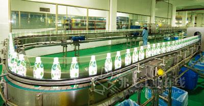 PE Bottled Protein Beverage Soft Drinks Plant Equipment 200-600 Bottles Per Minute