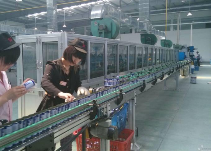 PLC Control Beverage Can Production Line Automatic Conveyance / Package Device