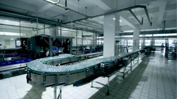 Custom Beverage Production Line Packing / Conveyor Systems For Can / Bottle / Cup