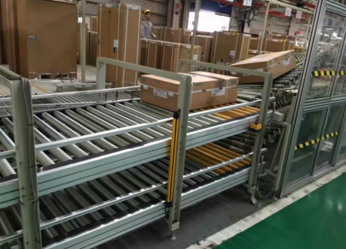 Power Heavy Duty Roller Conveyor Systems Lineshaft Automatic Delivery Equipment