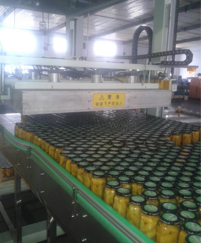 Full Can Automatic Palletizer Machine , Container Palletizing Systems ISO Marked