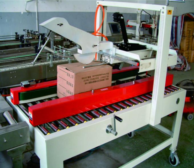Cardboard Carton Box Sealing Machine / Packing Machine Fully / Semi Automatic