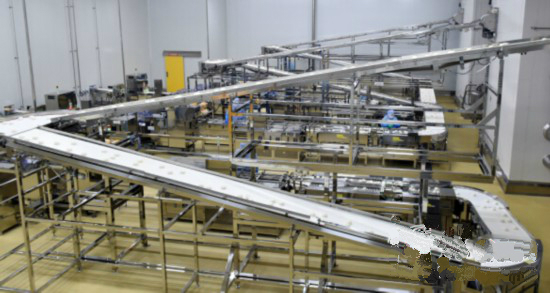 Automatic Cooked Meat Production Line , Poultry Processing Line For Pork / Beef / Lamb