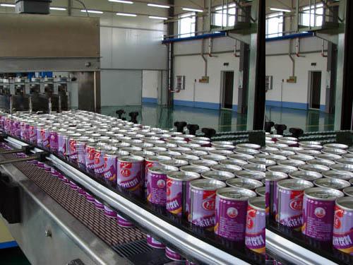 Tinplate Meat Canned Food Production Line , Automatic Packing System Stable Operation