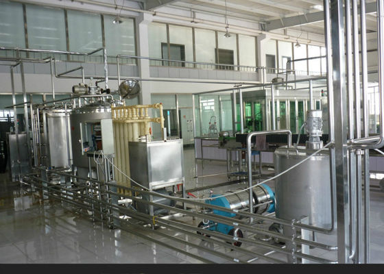 China PE Bottled Protein Beverage Soft Drinks Plant Equipment 200-600 Bottles Per Minute supplier
