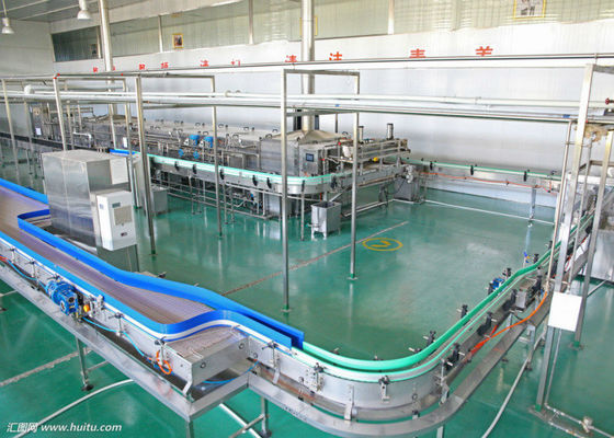 China Carbonated Beverage Production Line , Aluminum Cans Beverage Making Equipment supplier