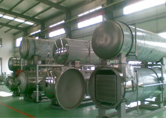 China Retort Sterilizer Machine Autoclave Water Circulation Pipeline Food Industrial Applied supplier