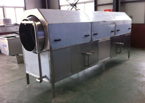 China Rotary Rolling Drum Clean Machine , Fruit Vegetable Washing Equipment ISO Marked supplier