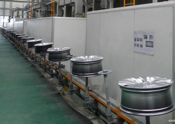 China Wheel Hub Casting Automatic Production Line / Assembly Line PLC Control System supplier