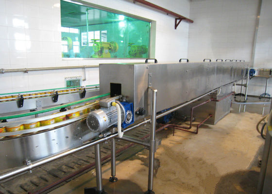 China Halal Chicken Canned Food Production Line Poultry Processing Machinery For Iron Tins supplier