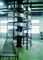 Flexible Industrial Conveyor Belt Systems Vertical Screw - Lift Strong Structure supplier