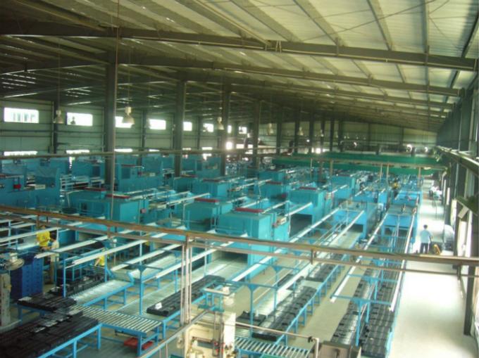 Storage Battery Automated Production Line , Automated Assembly System Fast Speed