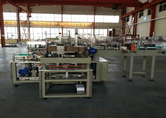 China Drop Type Bottle Automatic Case Packer Machine , Case Packaging Systems Shrink Wrap  supplier