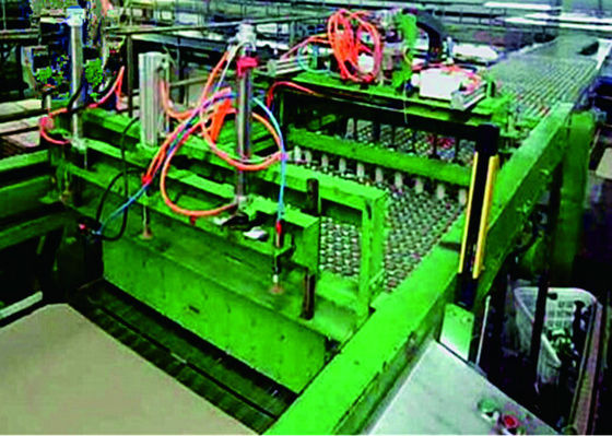China Metal Empty Can Depalletizer / Palletizer High Speed Stacker Machine Application  supplier