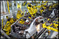 Car Assembly Robotic Packaging Machinery Metal Material High Efficiency supplier